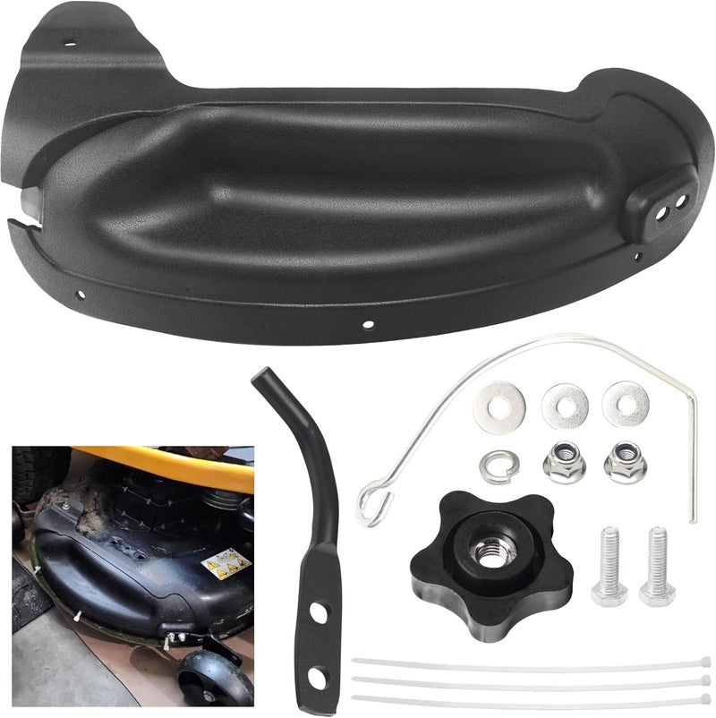 FancyTark 631-05195 631-05195A Lawn Mower Mulch Plug Kit Compatible with MTD Cub Cadet Craftsman 42" 46" Lawn Mower, for 2012 and After, Fits 63105195A 19A30055100 LTX-1046VT LTX-1050KH LTX-1045 Model - Image 1